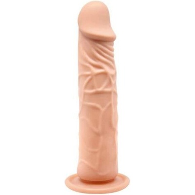 Calvin realistický žilnatý dong se silnou přísavkou 18 cm