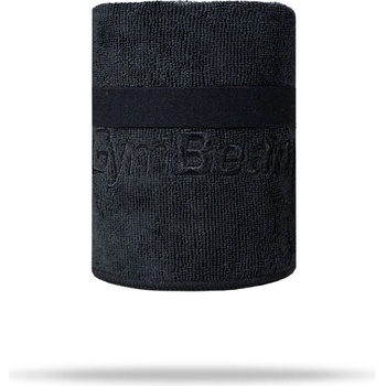 GymBeam Спортна микрофибърна кърпа Medium Black
