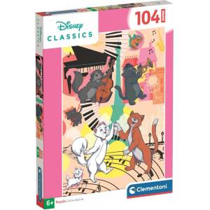 Clementoni Детски пъзел Clementoni от 104 части - Аристокотките (25026) - ozone