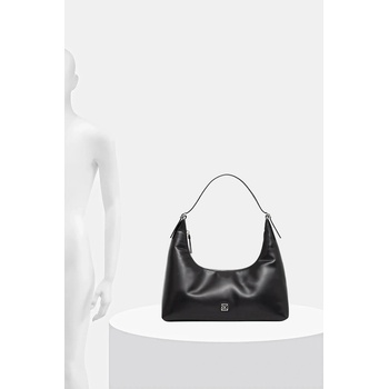 Calvin Klein Кожена чанта Calvin Klein в черно LV04F3262G (LV04F3262G)