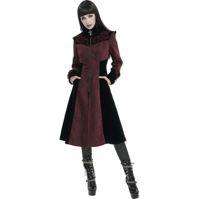 Devil Fashion kabát Black and Red