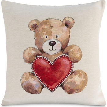 Eurofirany Vianočná gobelínová TEDDY 45 x 45 CM