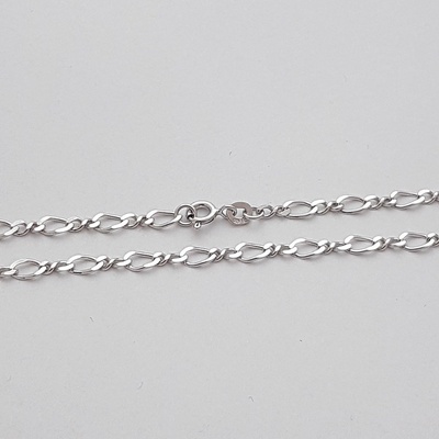 ibeauty Stříbrný řetízek s očky NCLD-80-R