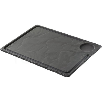 Revol Basalt talíř na steak 33 x 24 cm REV-647781