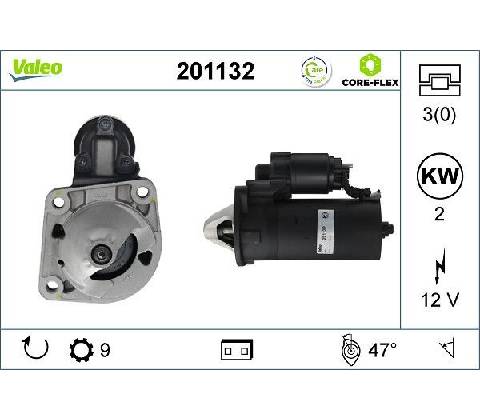 Startér VALEO 201132