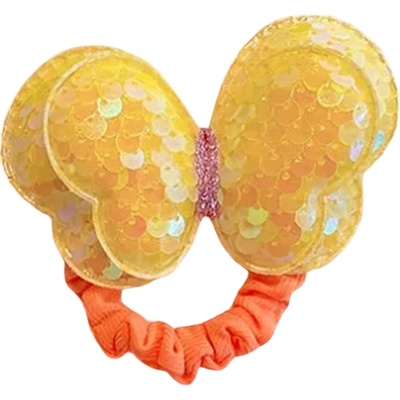 HARAHU Гумичка за коса sh-38258 - Жълта / Оранжева kp38258 (sh-38258)