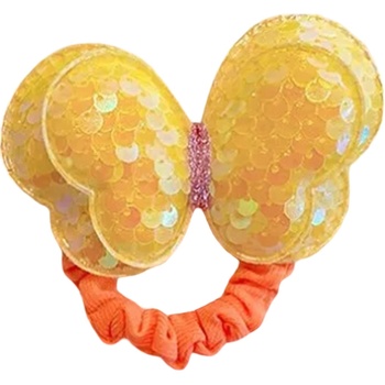 HARAHU Гумичка за коса sh-38258 - Жълта / Оранжева kp38258 (sh-38258)