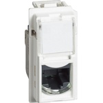 BTicino Розетка RJ45 cat. 6 STP конектор toolless IDC 1 мод. цвят Бял Living Now - KW4279C6S (KW4279C6S)