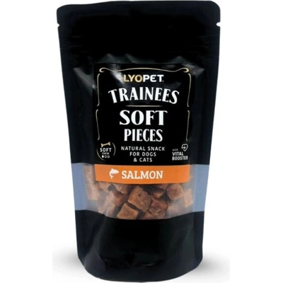 LYOPET Trainees Snack Soft Pieces Salmon 100 g
