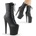 Pleaser USA Pleaser XTREME-1020 Faux Leather Black Matte 42