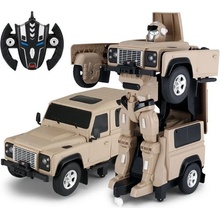 Rastar Land Rover Transformer 2.4GHz RTR batéria USB nabíjačka žltá 1:14