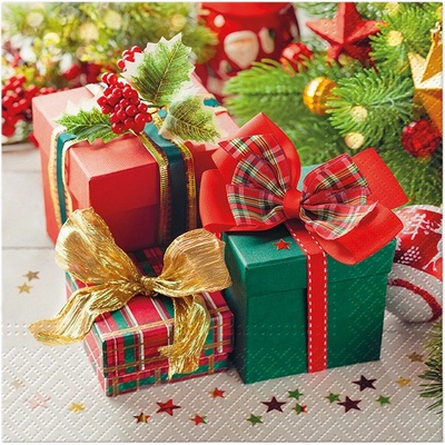 PAW Ubrousky TaT Gifts with Bow 33x33cm
