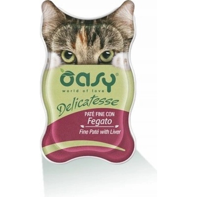 OASY Delicatesse Fine paté with Liver 85 g