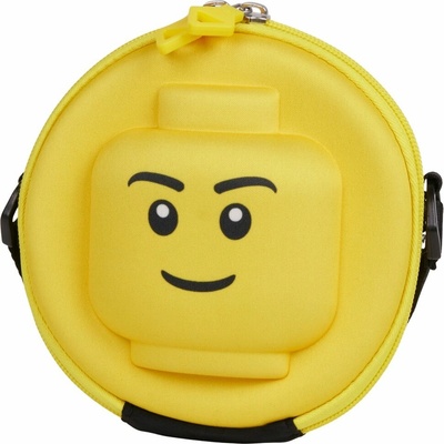 LEGO BAGS minifigures Heads kulatá 3D crossbody taška