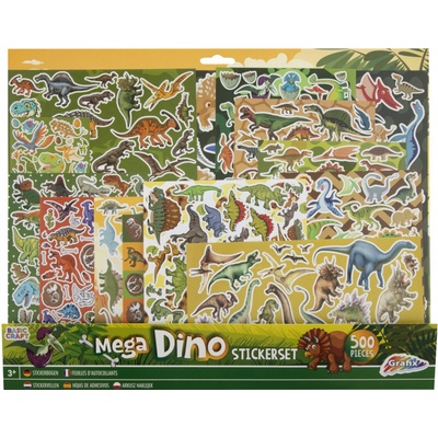 Mega set samolepek Dino