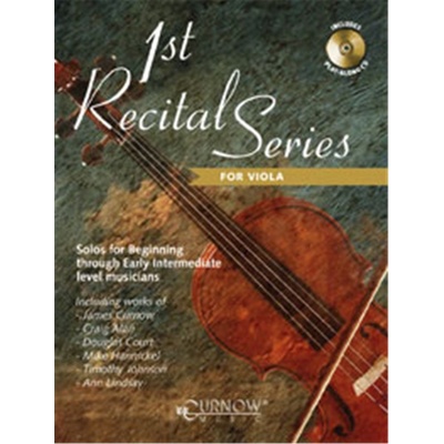 1st Recital Series for Viola + CD