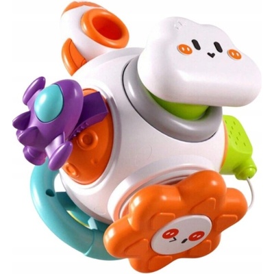 SENZORICKÁ HRAČKA 6v1 KOULE SPINNER VOLANT RAKETA PUZZLE WOOPIE