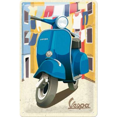 Nostalgic Art Plechová Ceduľa Vespa