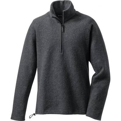 Mufflon Мъжки вълнен пуловер Mufflon Jonas Merino jumper - Anthracite (005-6581-0111)