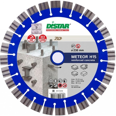 Distar H15 Diamantový kotúč 230 mm 12315055018