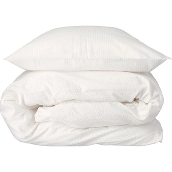 Södahl Бяло спално бельо от органичен памук 200x140 cm Wave Optical - Södahl (27073)