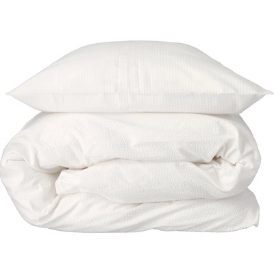 Södahl Бяло спално бельо от органичен памук 200x140 cm Wave Optical - Södahl (27073)