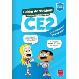CAHIER DE RÉVISIONS CE2 - FRANCE ET MATHIS | EDITIONS SED (2022)