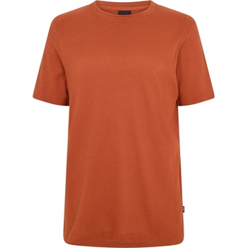 Boss Тениска Boss Men's Tiburt Bubble Structure Cotton Short Sleeve T-Shirt - Dark Orange
