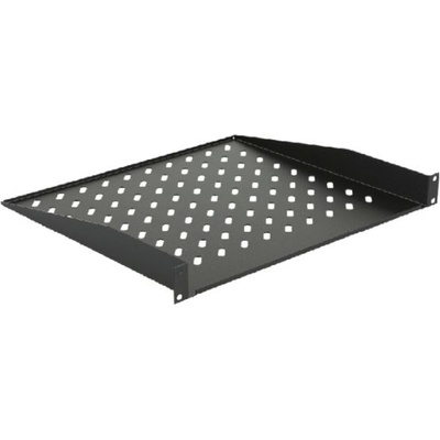 Security Professionals Рафт за комуникационен шкаф 400мм 1u 19" 2 точки захват, mr. rak1u40.01 (mr.rak1u40.01)