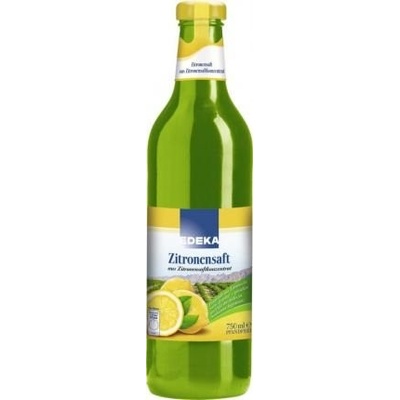 Edeka citronová šťáva 100% 0,75 l