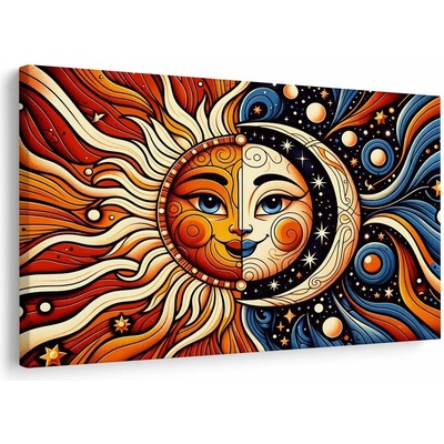 Obraz den a noc - 90x60