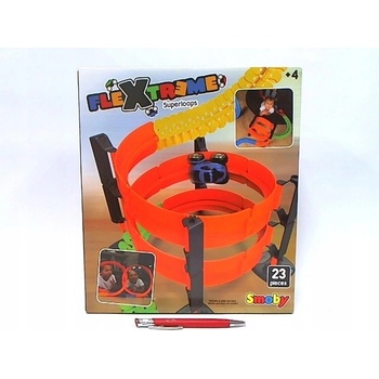FleXtreme Náhradní díl okruhy k flexibilní autodráze xDiscovery Superloops Set Smoby vertikální a horizontální 2 kusy