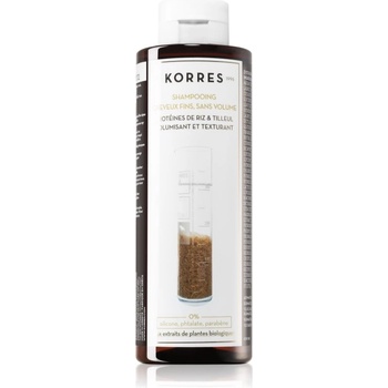 Image 1 of KORRES Rice Proteins & Linden шампоан за фина коса 250ml