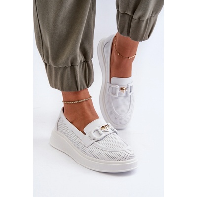 S. Barski Dámské mokasíny Kesi šedá