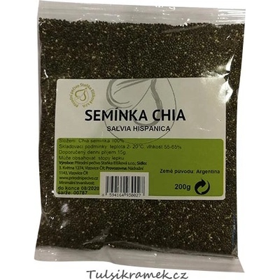 Přírodní pečivo Elšíková chia semínka 200 g