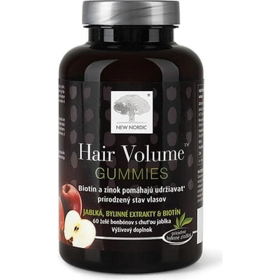 New Nordic Hair Volume Gummi želé 60 ks