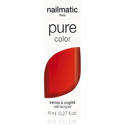 nailmatic Pure Color лак за нокти GEORGIA-Rouge Coquelicot /Poppy Red 8ml