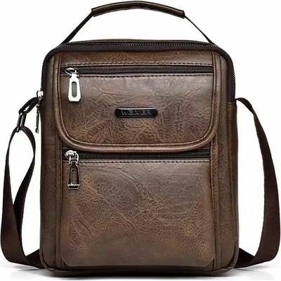Weixier pánska crossbody taška Tovuz Hnedá