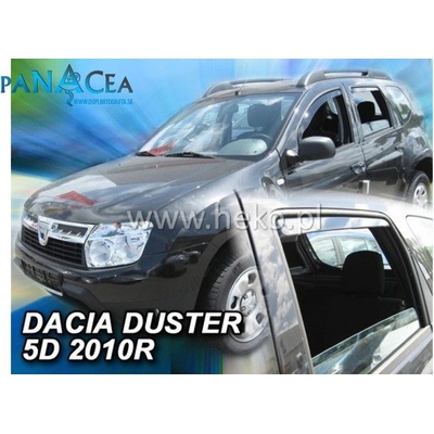 Deflektory Heko Dacia Duster 2010 - 2018 predné + zadné