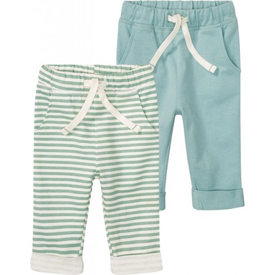 Lupilu Chlapecké kalhoty Jogger s BIO bavlnou 2 kusy mintová
