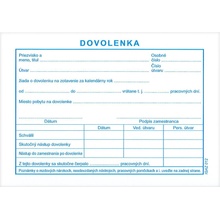 Igaz 012 Dovolenka BLOK A6 /100 list.