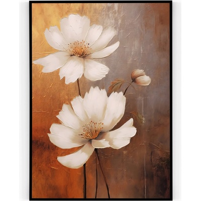 Plakát / Obraz Wildflower 30 x 40 cm Tiskové plátno Bez okraje