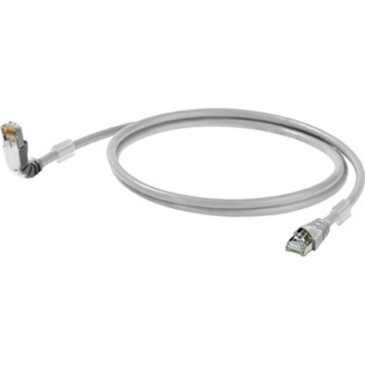 Weidmüller 1248280015 RJ45 CAT 6A S/FTP 1,5m sivý