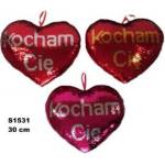 SUN-DAY Heart-shaped tinsel 30cm I Love You 3 colors 156068