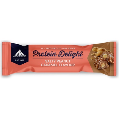 Multipower Бар "Protein Delight" - Salty Peanut Caramel