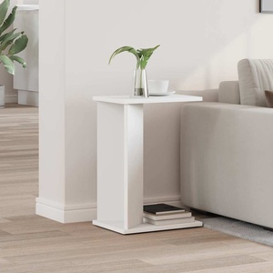 vidaXL Крайна масичка Бяло 35 x 25 x 50 см Инженерна дървесина (891184)