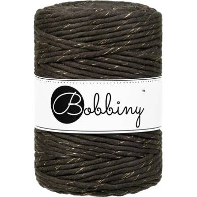 Bobbiny Macrame cord - 5mm Bobbiny - Macrame cord - 5mm: Golden espresso