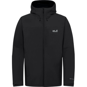 Jack Wolfskin Мъжко водоустойчиво яке Jack wolfskin Tempest 2L Jacket Waterproof jacket - Black (002-3852-0213)