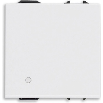 Vimar 09592.2 Свързан девиаторен ключ NeveUp, 2M, бял, (09592.2)