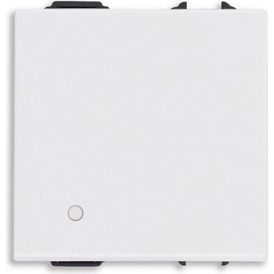 Vimar 09592.2 Свързан девиаторен ключ NeveUp, 2M, бял, (09592.2)